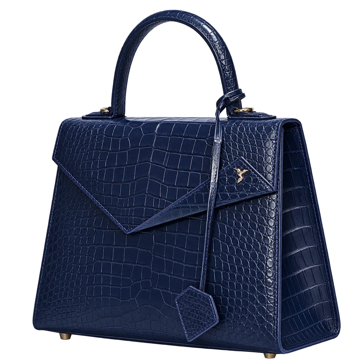 Marine blue Laura, side view