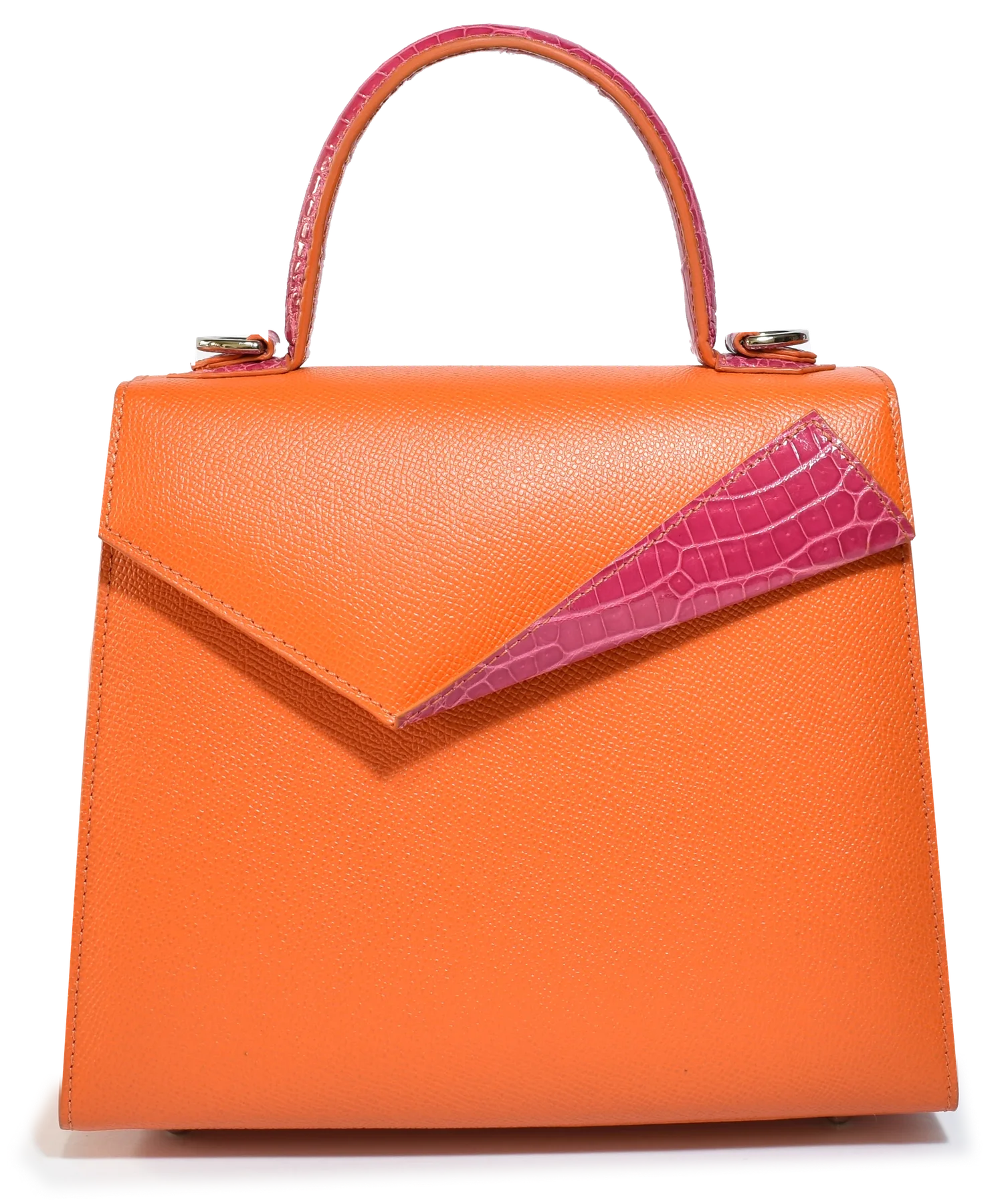 Mini Laura · Orange & Red, front view